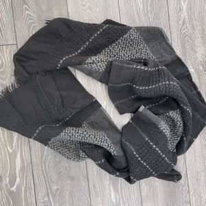 Warm wool scarf